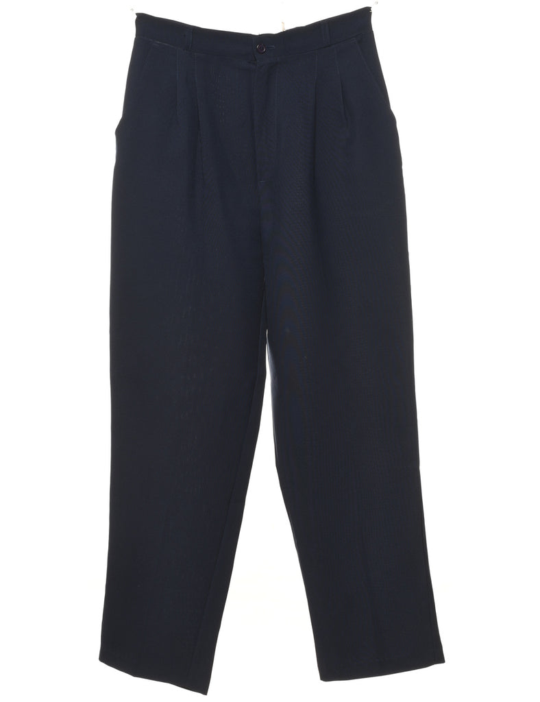 Navy Trousers - W28 L29