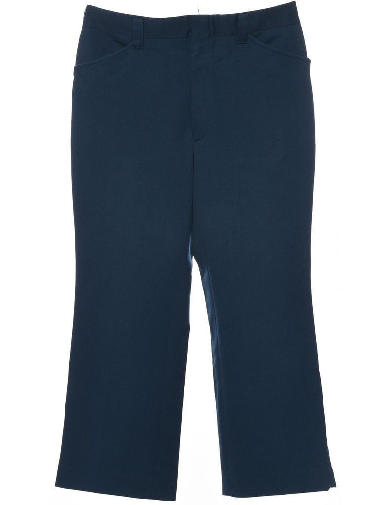 Navy Trousers - W35 L27