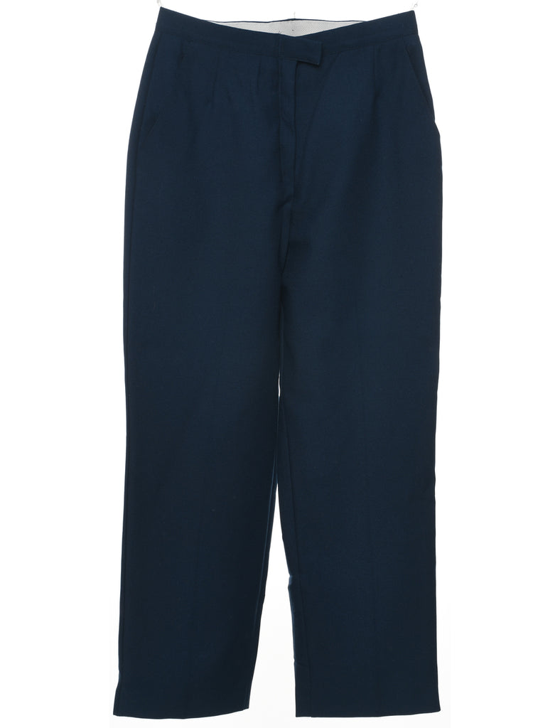 Navy Trousers - W29 L27