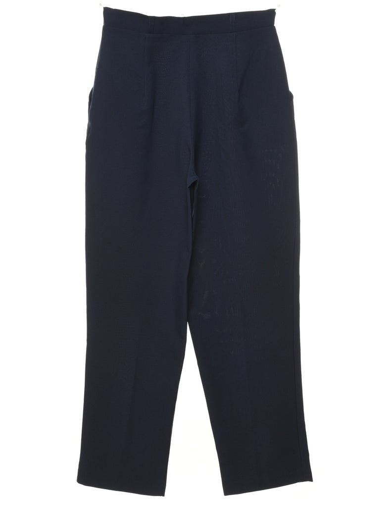 Navy Trousers - W28 L29