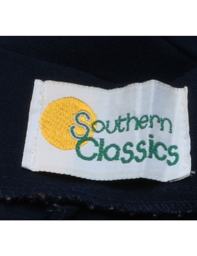 Navy Trousers - W28 L29