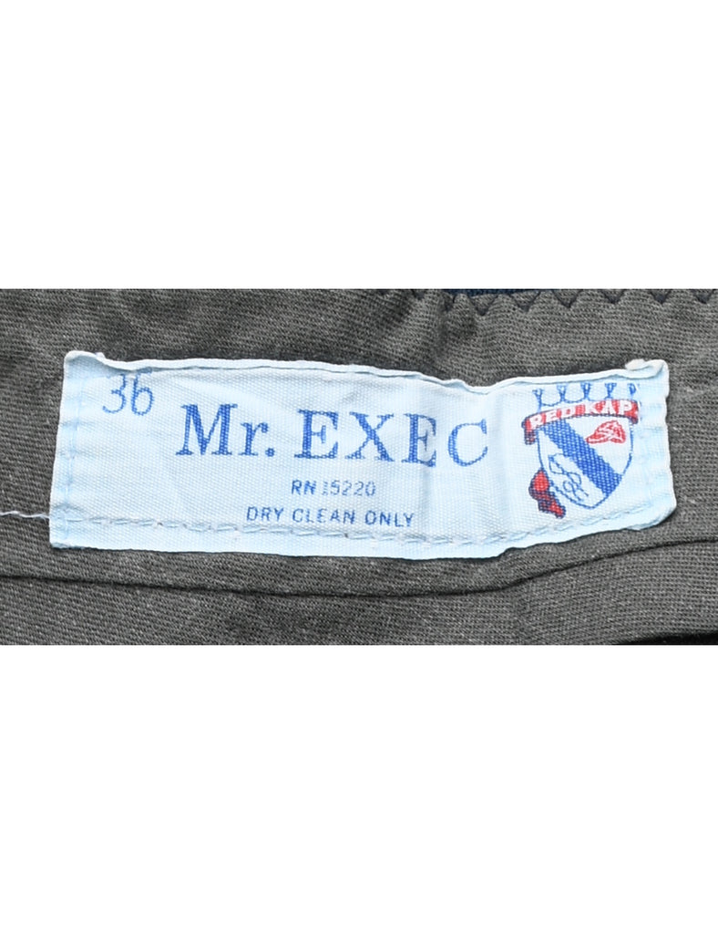 Navy Trousers - W35 L27