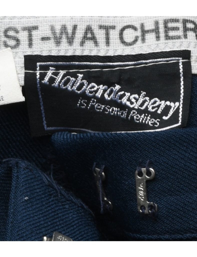 Navy Trousers - W29 L27