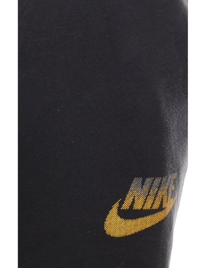 Nike Black & Yellow Jogging Bottoms - W28 L26