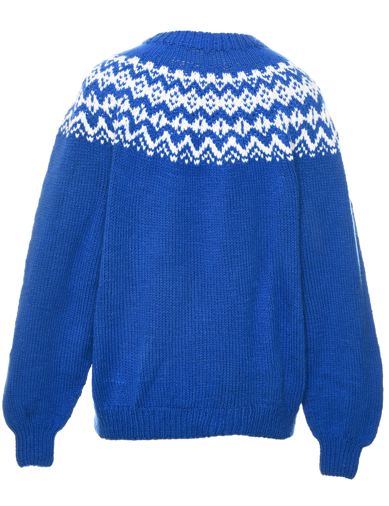 Nordic Blue Jumper - XXL