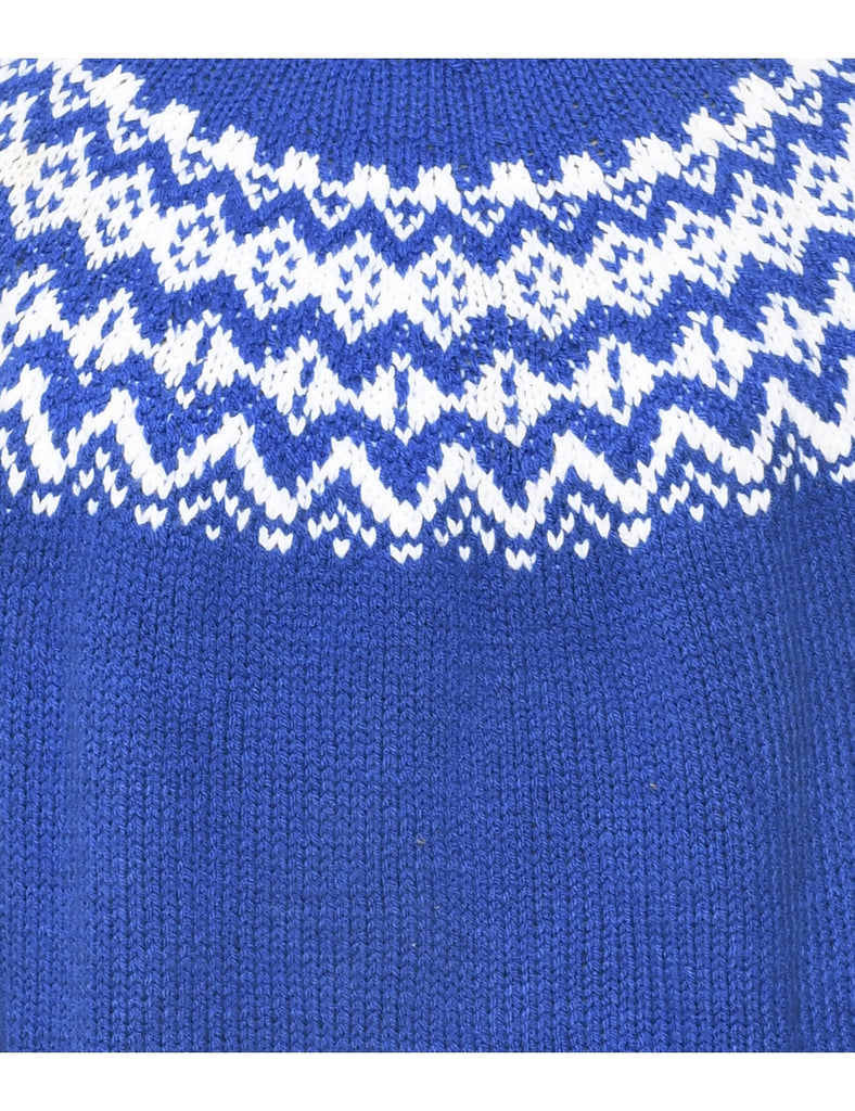 Nordic Blue Jumper - XXL