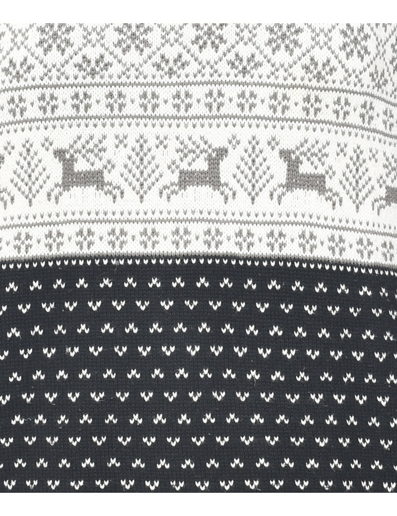 Nordic Grey Jumper - L