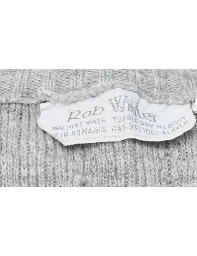 Nordic Grey Jumper - M