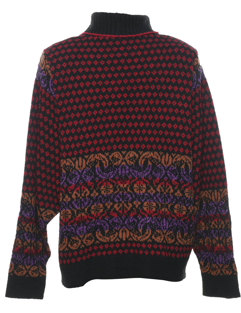 Nordic Turtleneck Jumper - L