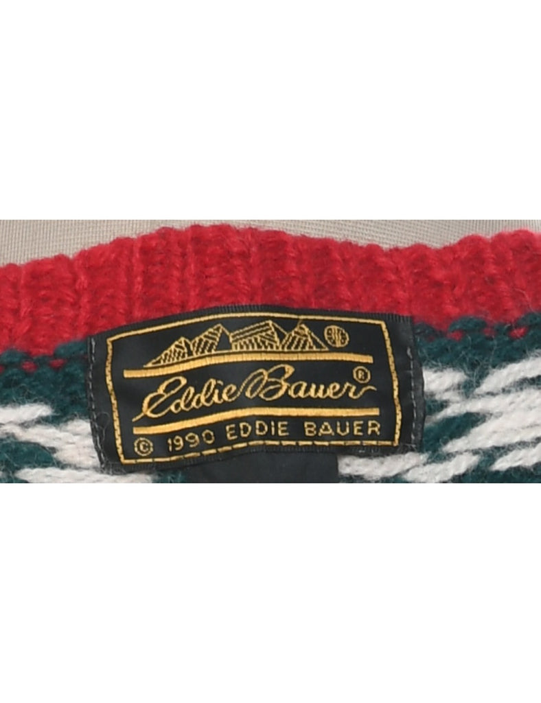 Nordic Wool Eddie Bauer Cardigan - L