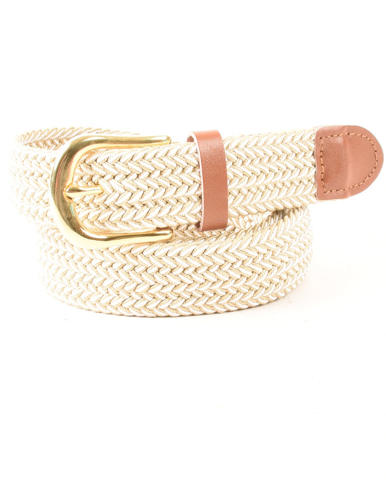 Off White Woven Belt - M