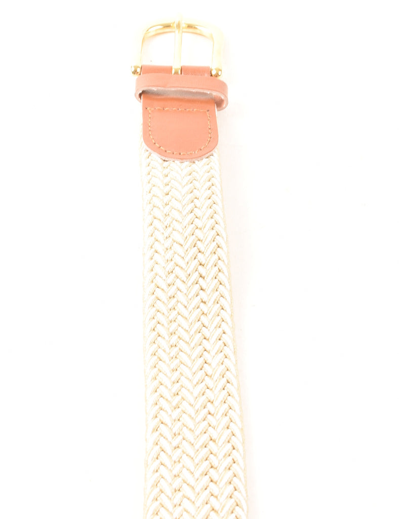 Off White Woven Belt - M