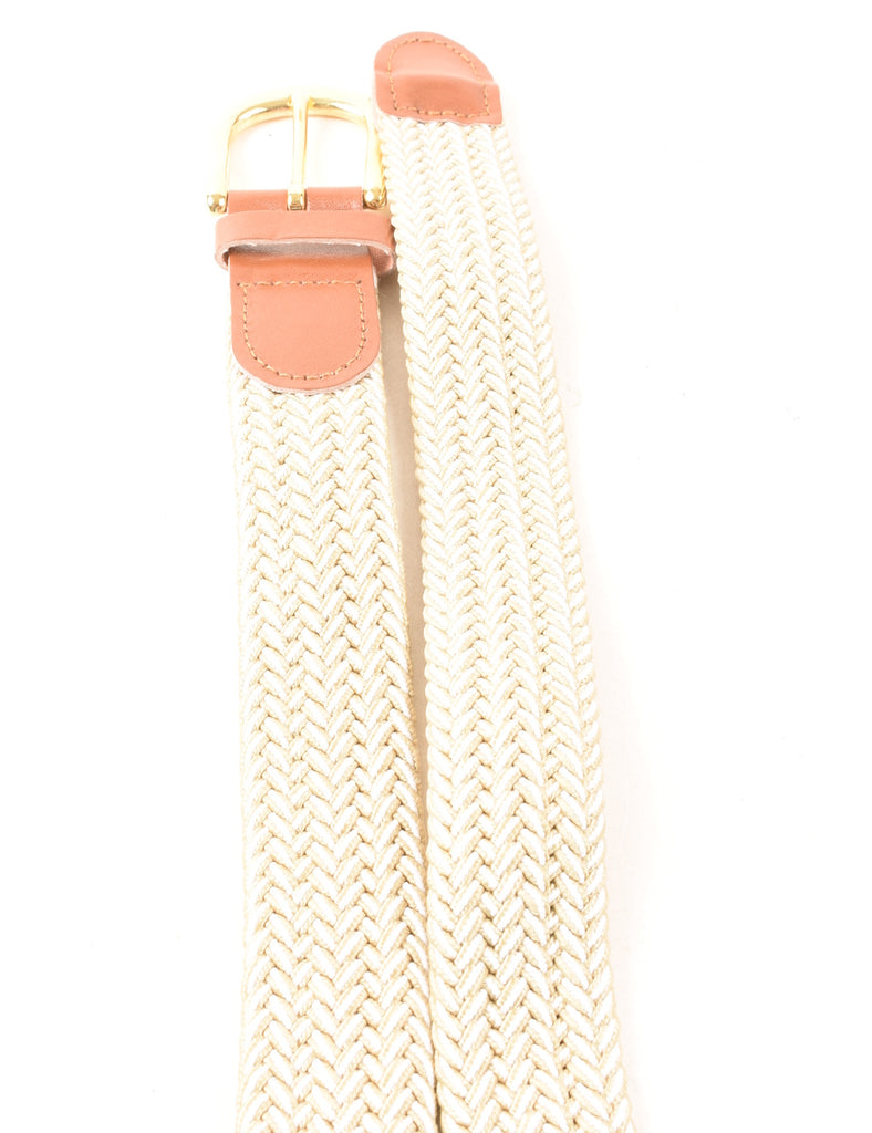 Off White Woven Belt - M