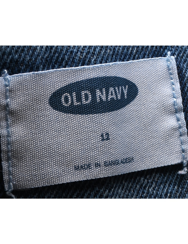 Old Navy Medium Wash Dungarees - W36 L28