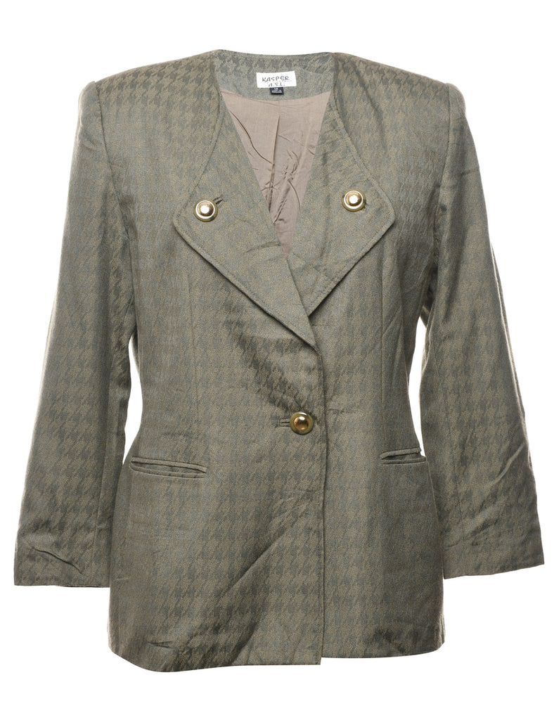 Olive Green Blazer - L