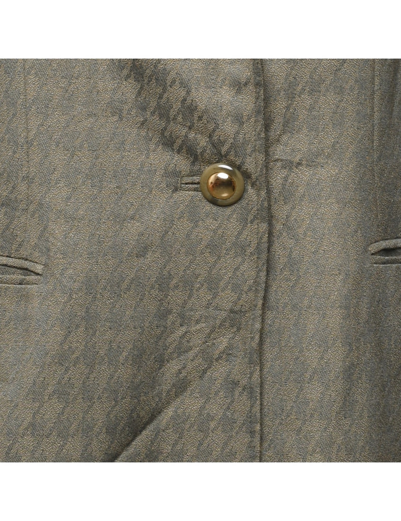 Olive Green Blazer - L