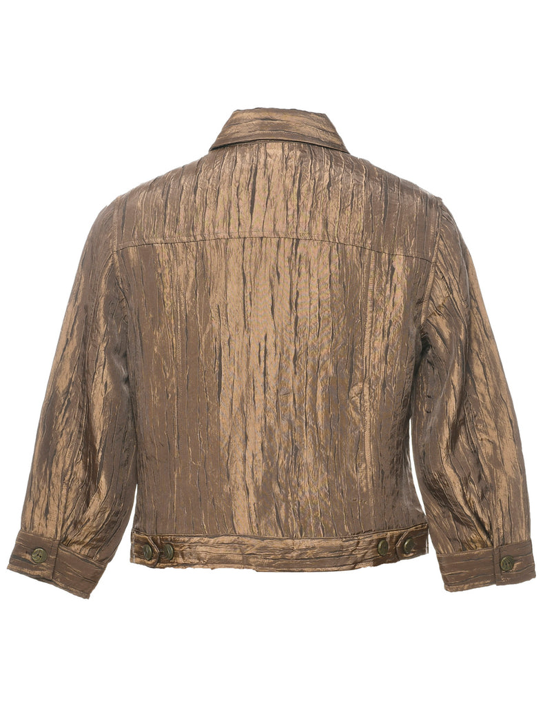 Olive Green Evening Jacket - M