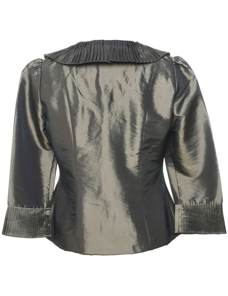 Olive Green Evening Jacket - M