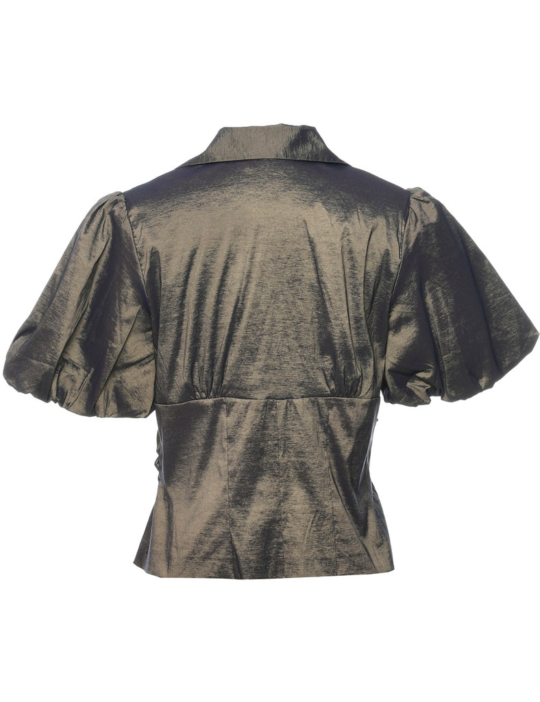 Olive Green Evening Jacket - M