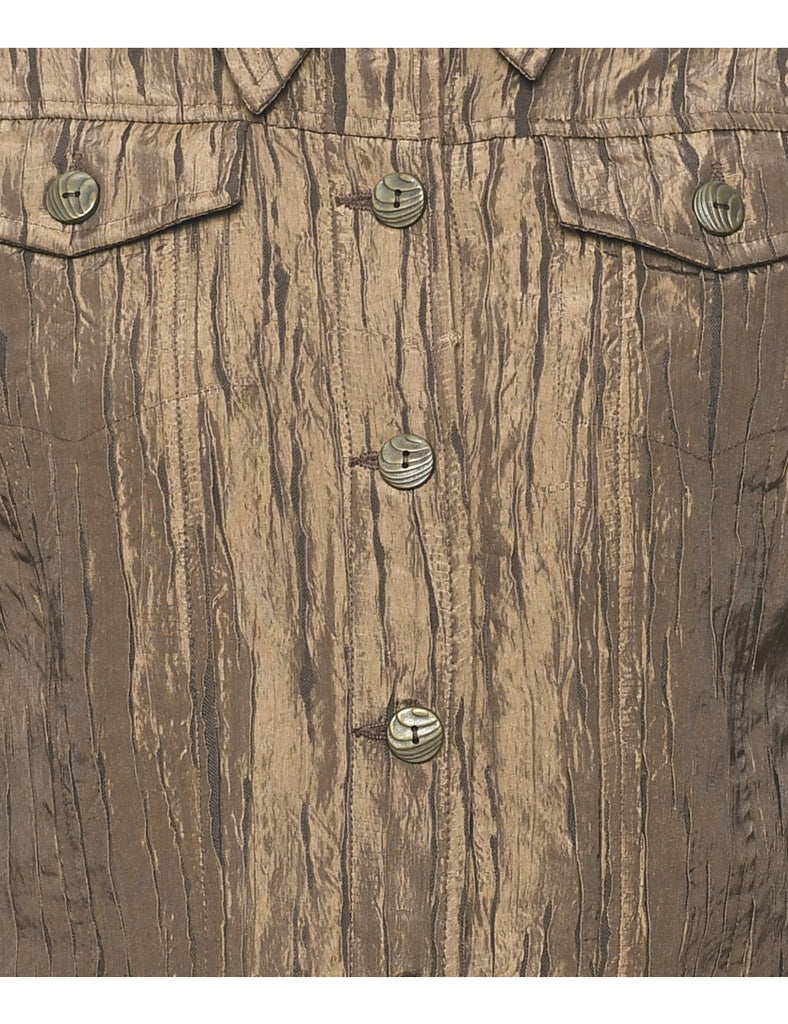 Olive Green Evening Jacket - M