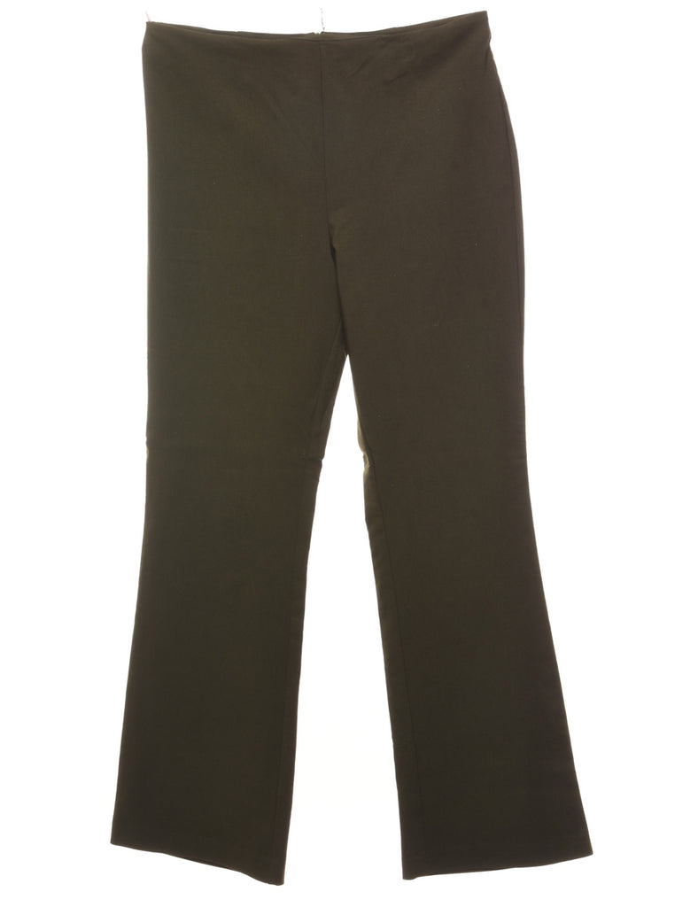 Olive Green High Waist Trousers - W32 L31