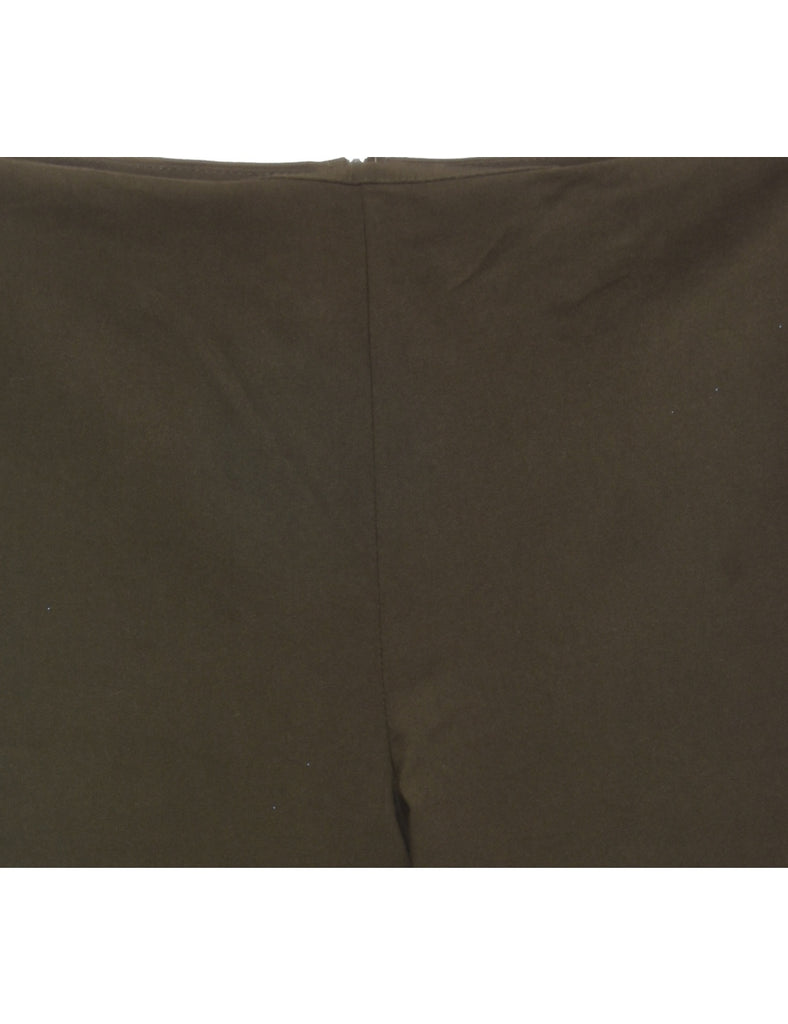 Olive Green High Waist Trousers - W32 L31