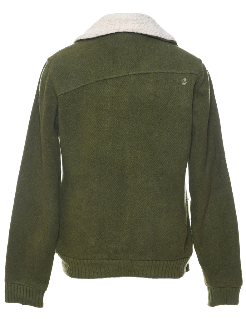 Olive Green Jacket - M