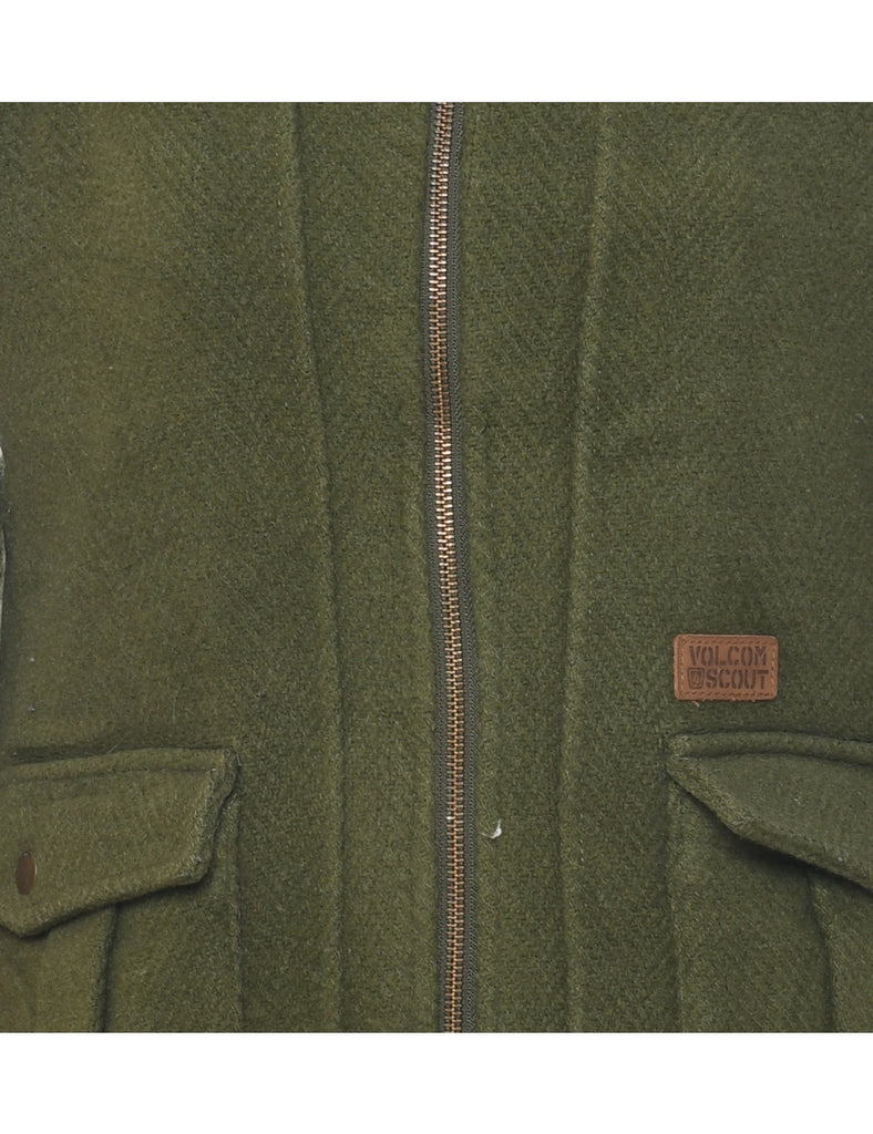 Olive Green Jacket - M