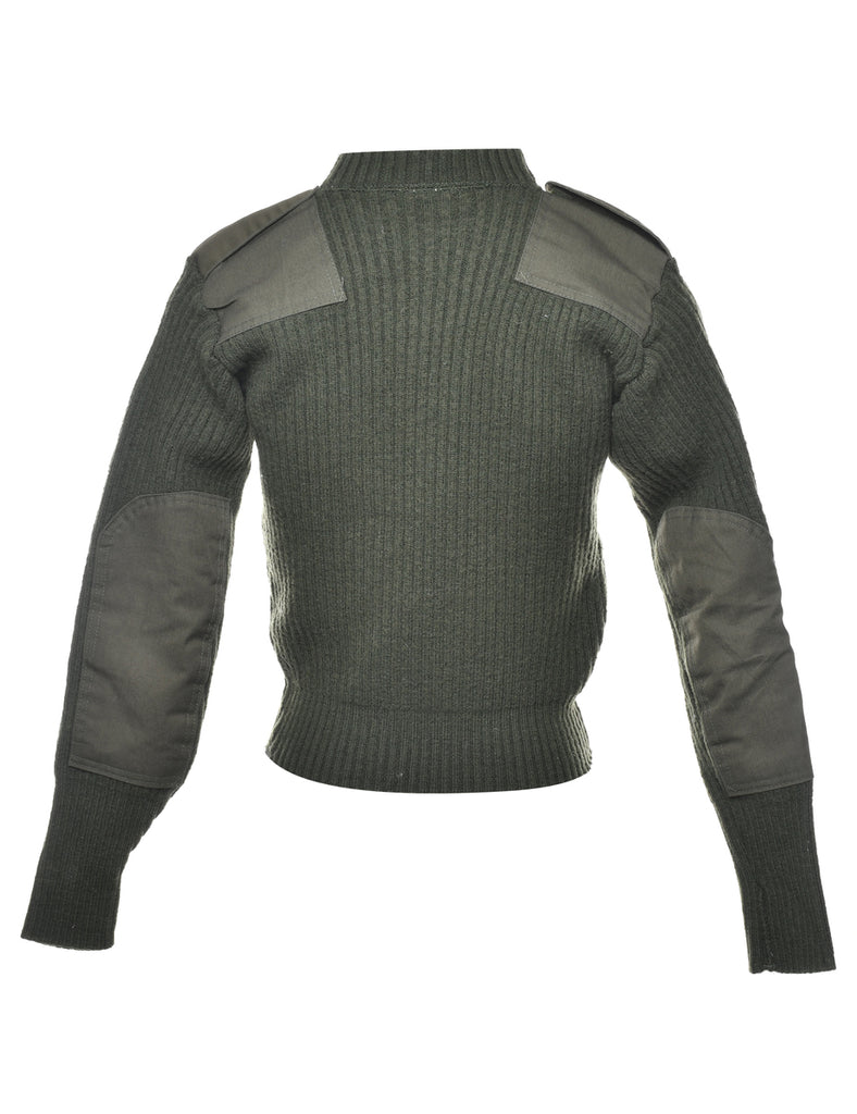 Olive Green Jumper - S