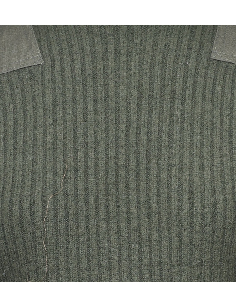 Olive Green Jumper - S