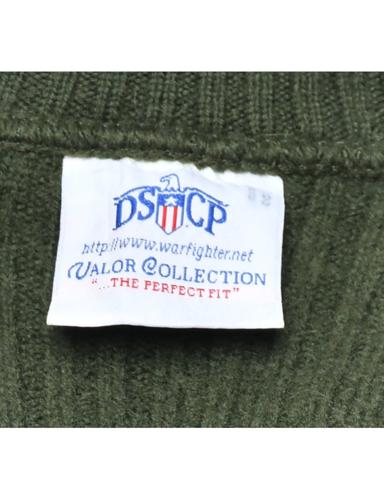 Olive Green Jumper - S