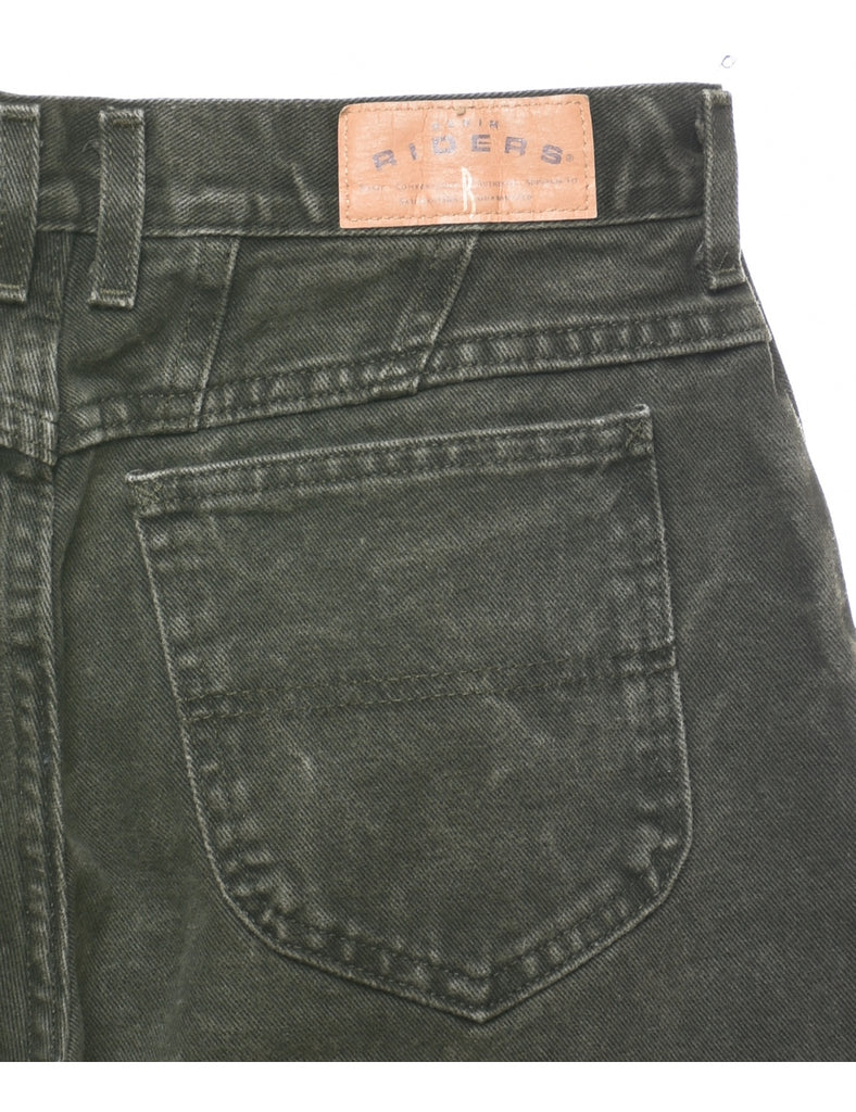 Olive Green Lee Tapered Jeans - W30 L29