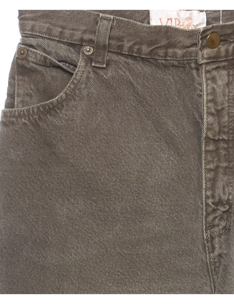 Olive Green Tapered Jeans - W30 L28