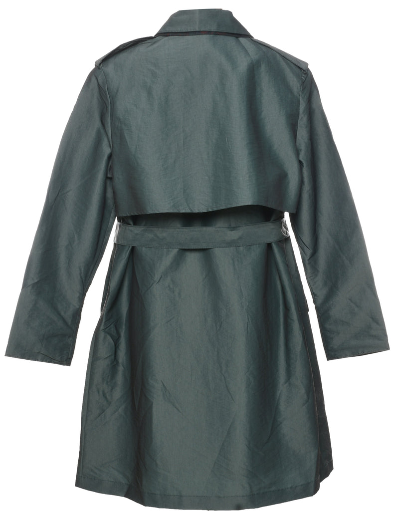 Olive Green Trench Coat - XL