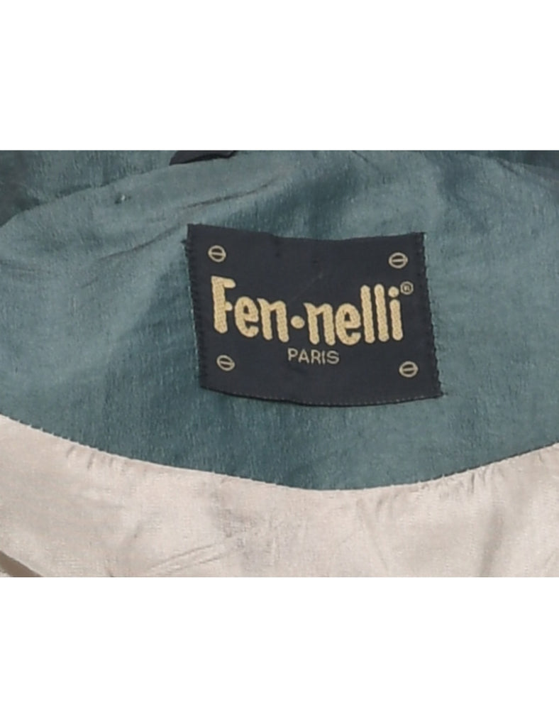 Olive Green Trench Coat - XL