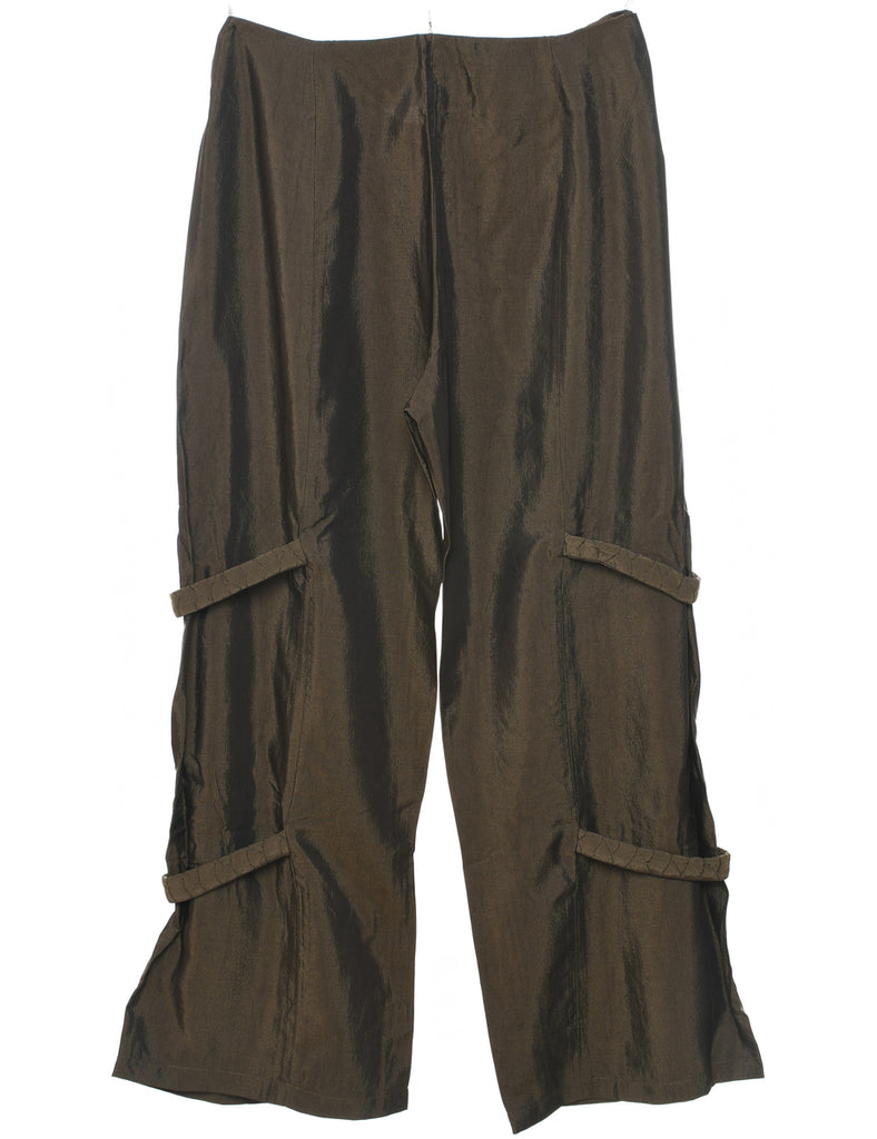 Olive Green Trousers - W33 L28