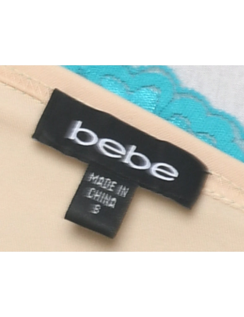 One Shouldered Lace Evening Dress - XS