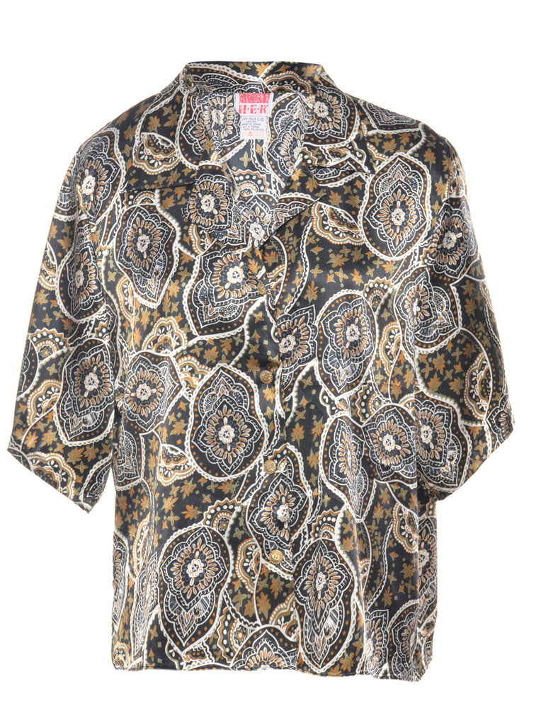 Paisley Blouse - L