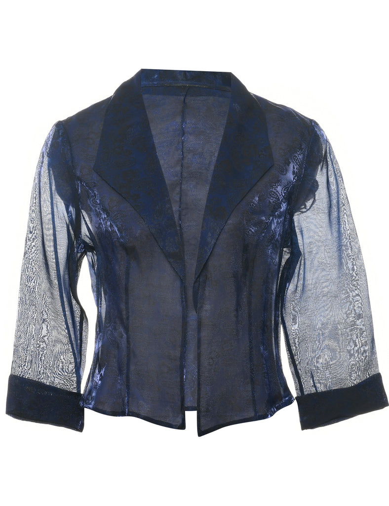Paisley Pattern Evening Jacket - L