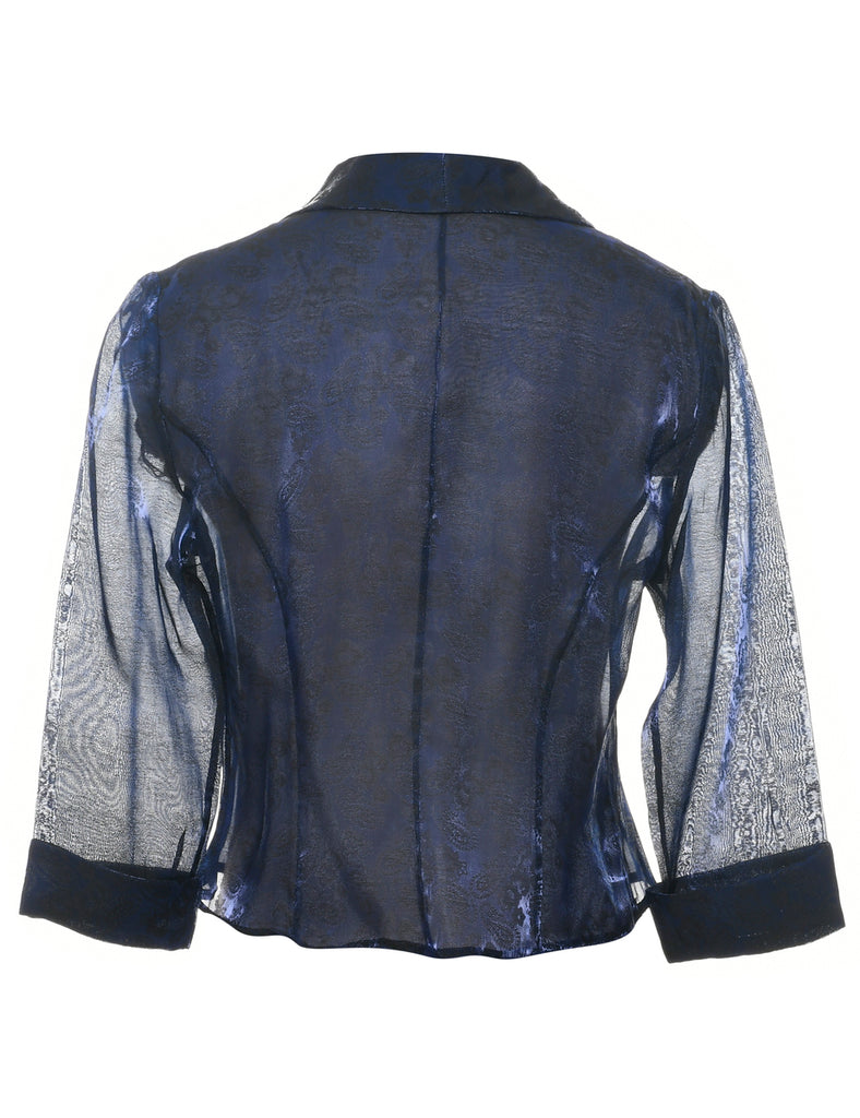 Paisley Pattern Evening Jacket - L