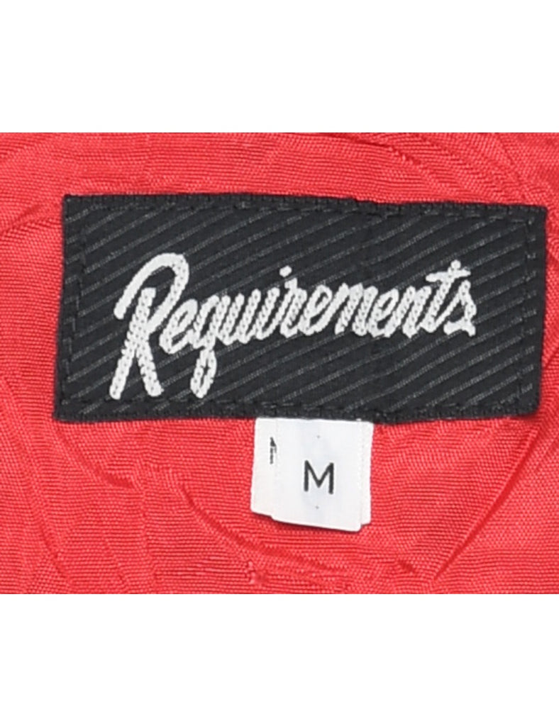 Paisley Pattern Pinafore Dress - M