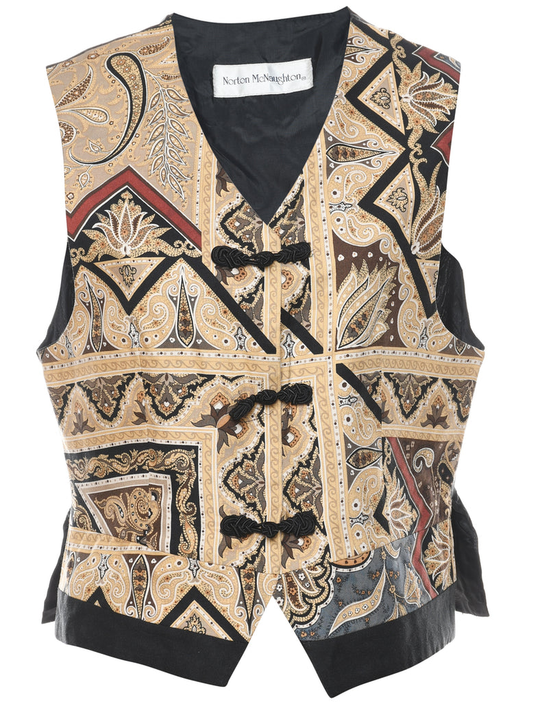 Paisley Pattern Waistcoat - L