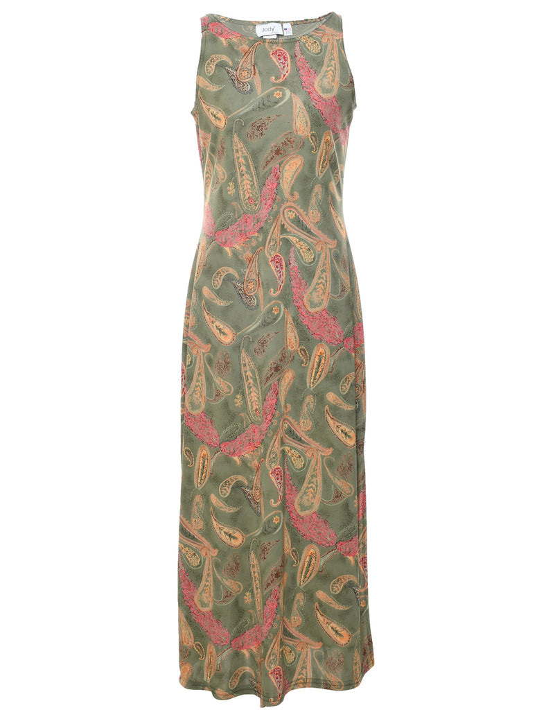 Paisley Print Dress - M