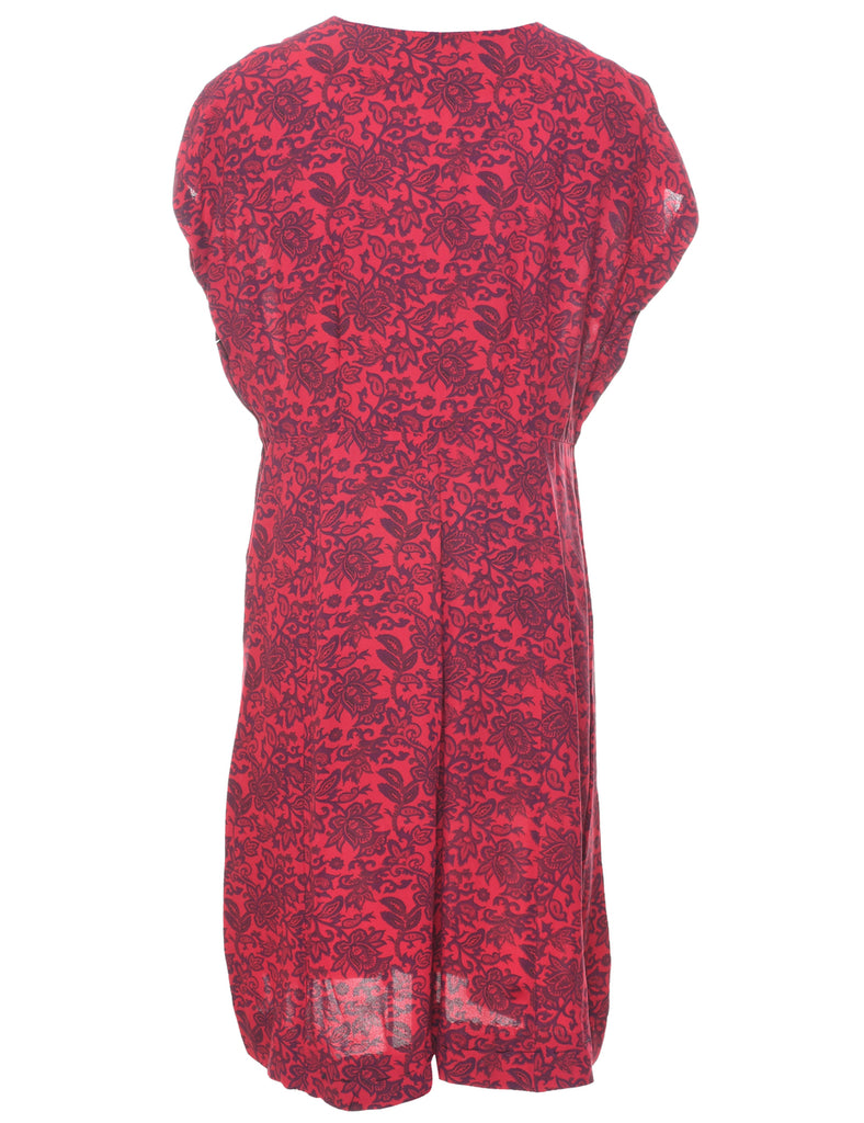 Paisley Print Dress - L