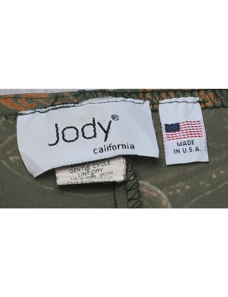 Paisley Print Dress - M