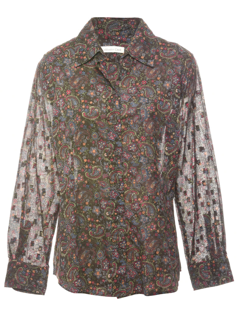 Paisley Shirt - L