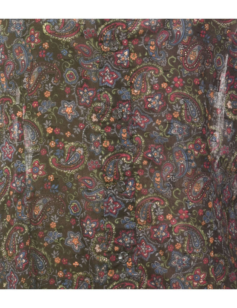 Paisley Shirt - L