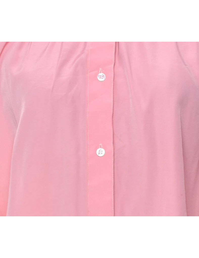 Pale Pink Blouse - M