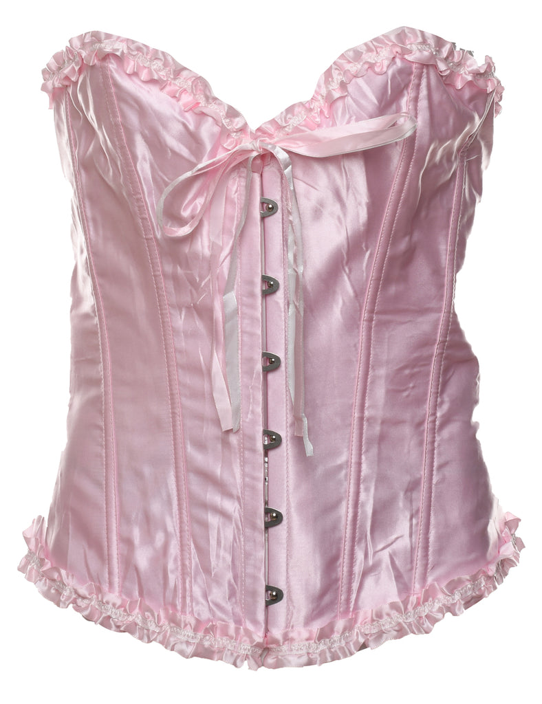 Pale Pink Bustier - L