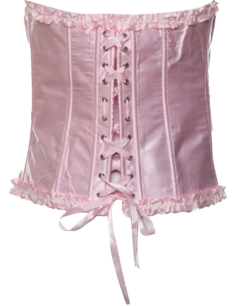 Pale Pink Bustier - L